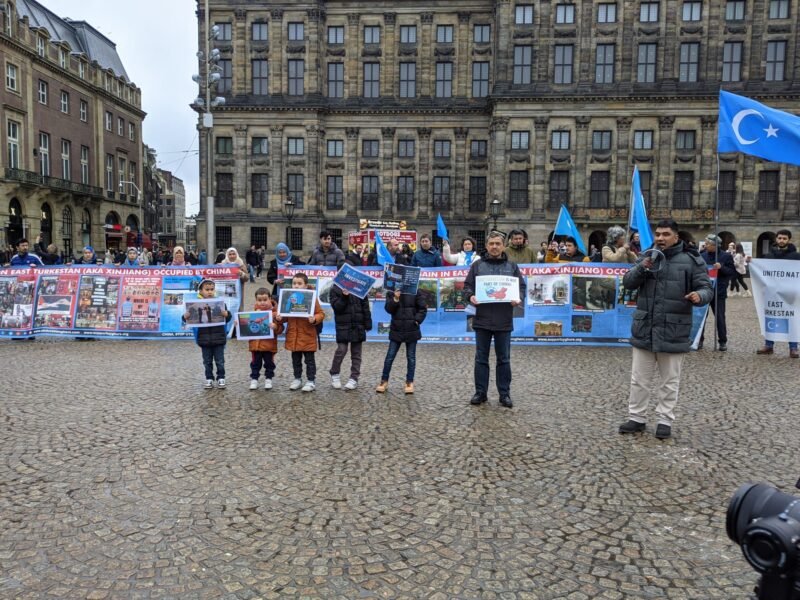 Commemorating the 27th anniversary of the Ghulja massacre in Nederland ...