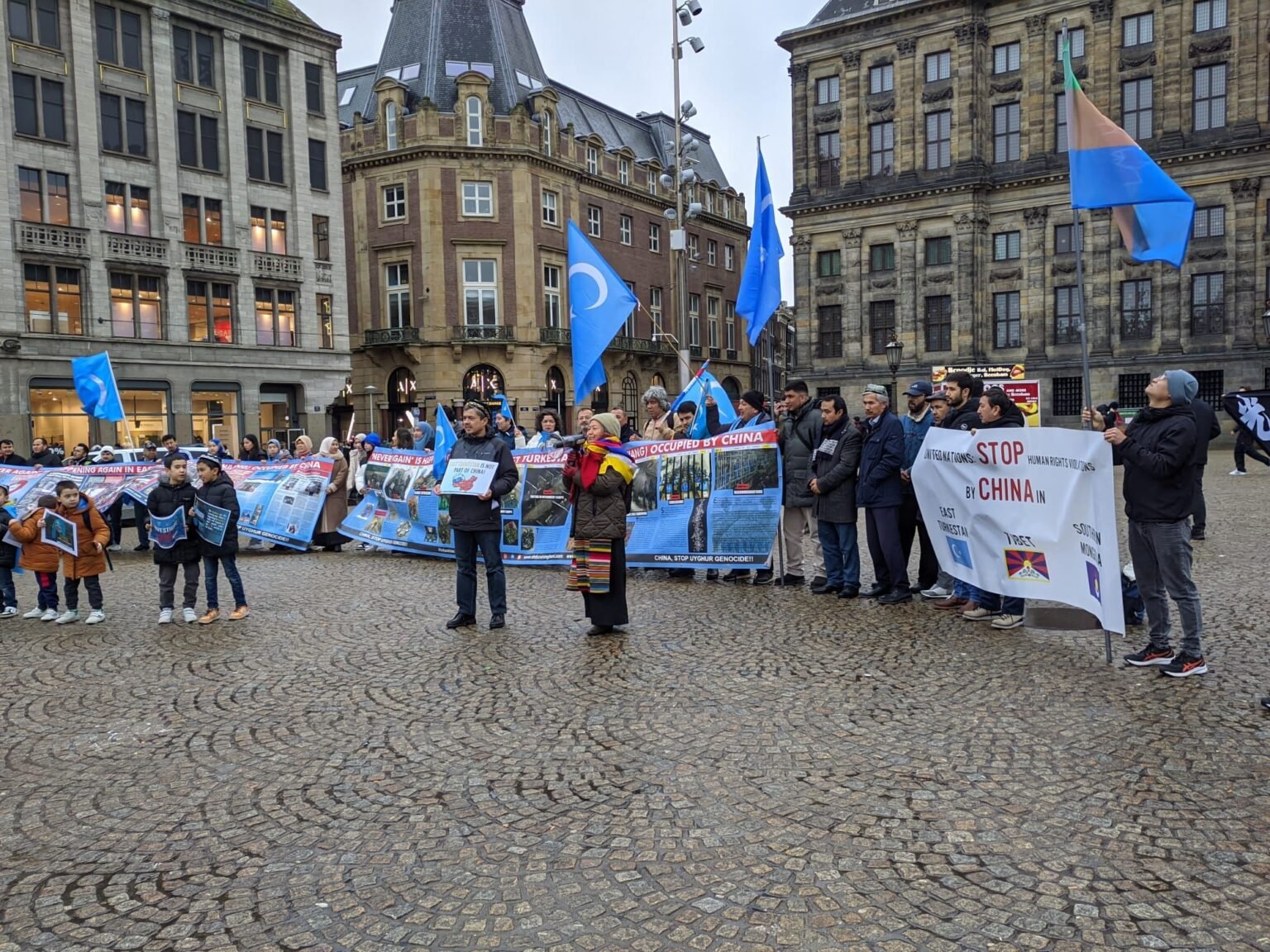 Commemorating the 27th anniversary of the Ghulja massacre in Nederland ...